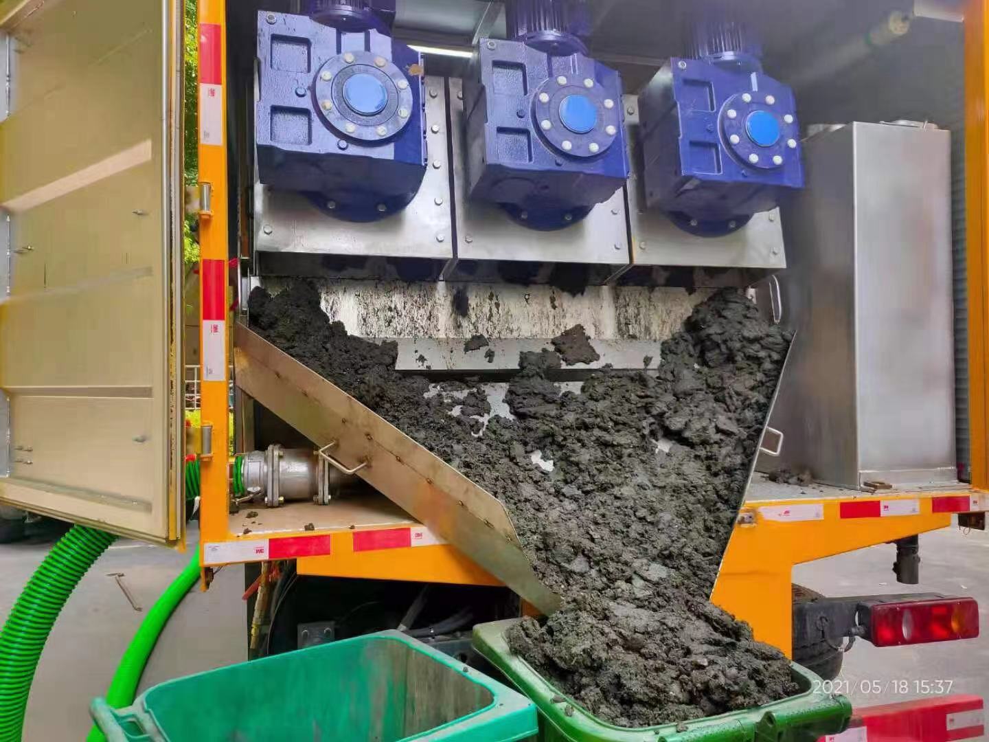 新华化粪池清掏城市维护站-泥浆净化干湿分离处理